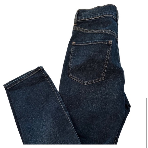 Express NWT Slim Super High Rise Distressed Ripped Knees Jeans - Picture 4 of 7